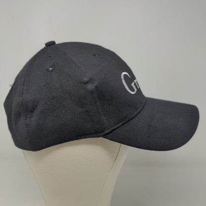 Unbranded Men's Stretchy Hat Black Size OSFM Wedding Groom Embroidered Logo