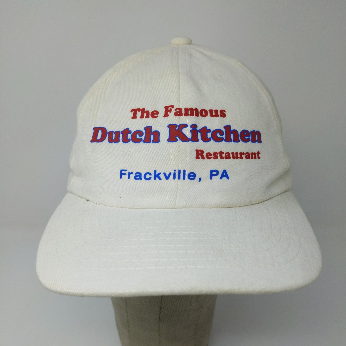 Famous Dutch Kitchen Restaurant Frackville, PA Hat Snapback Cap Cream