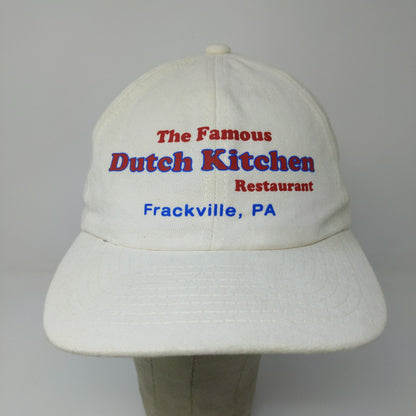 Famous Dutch Kitchen Restaurant Frackville, PA Hat Snapback Cap Cream