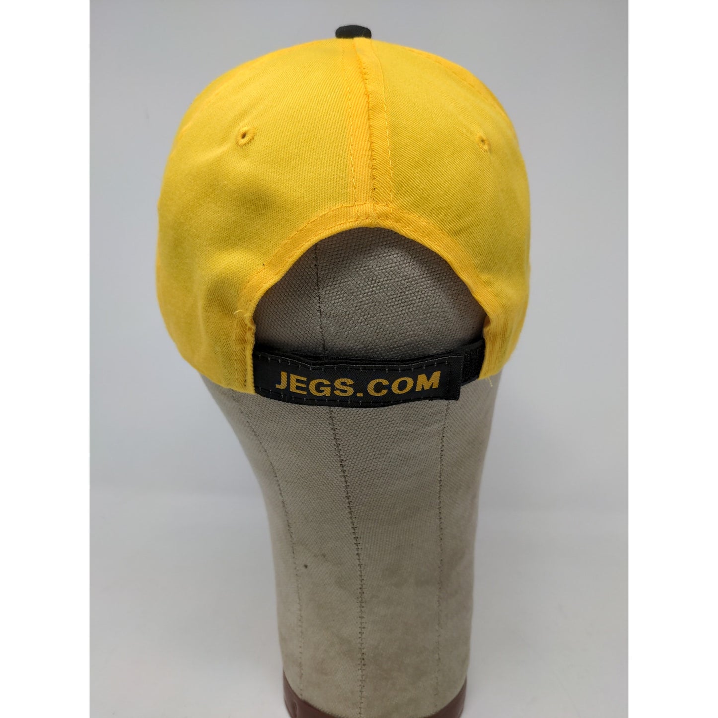 Jegs Headware High Performance  Strapback Hat Yellow & Black Embroidered Logo