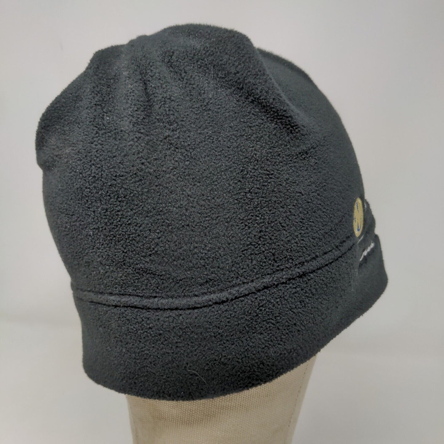 Manheim Louisville Men's Knit Beanie Hat Black Fleece Embroidered Logo