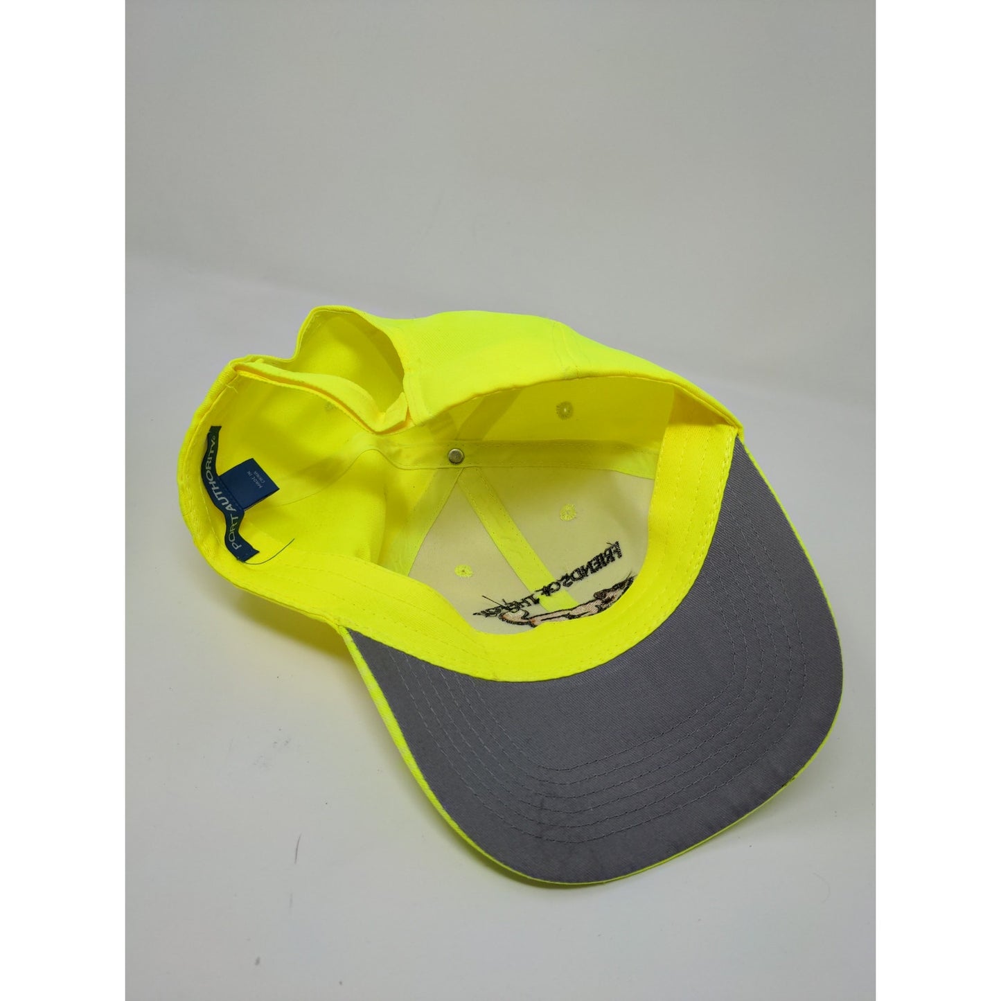 Autographed Friends of the Fox Hat Embroidered Strapback Yellow 2 Signatures