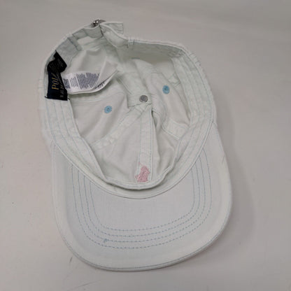 Polo Ralph Lauren Womens Slideback Hat White Size OS 4-6X Embroidered Logo