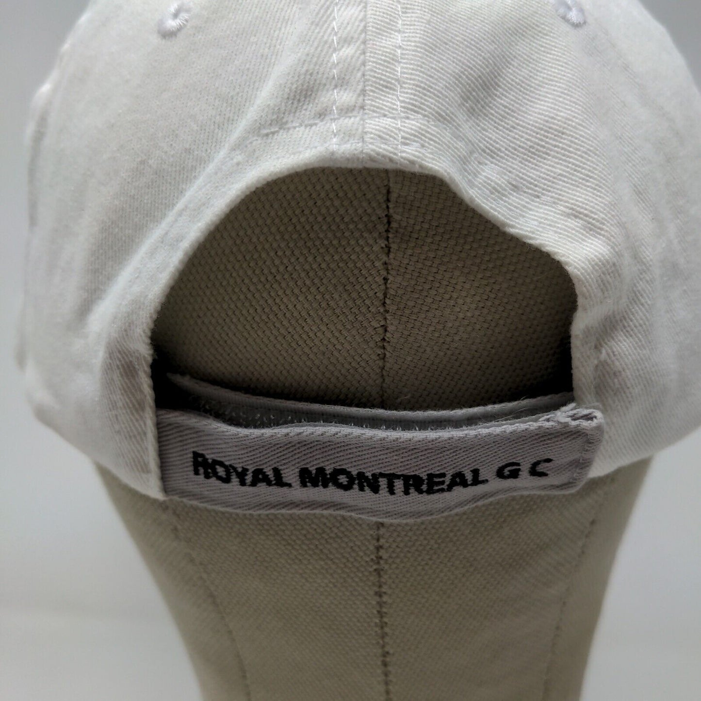 Montreal Royal Golf Club Strapback Hat Gray Adjustable Embroidered Logo