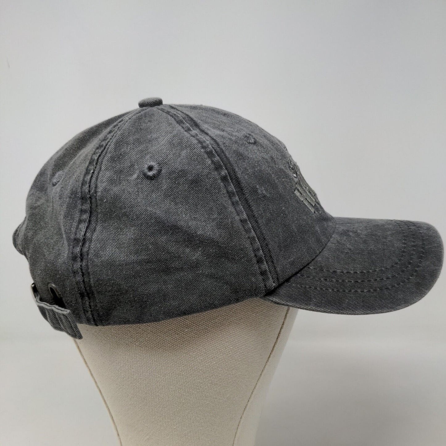 Unbranded Men's Slideback Hat Gray Adjustable Embroidered Hawaii Logo 1959