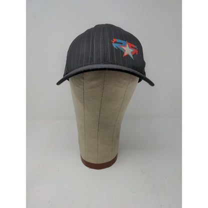 Rising Star Racing FlexFit Hat Size L-XL Black Embroidered Star Logo Spell Out
