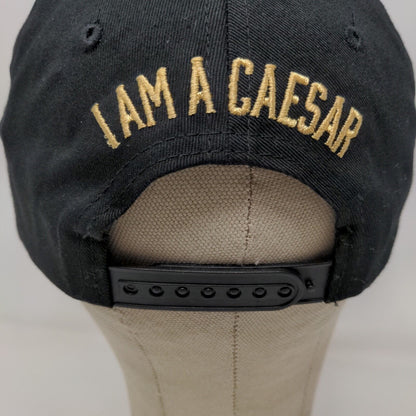 Caesars Sportsbook Snapback Hat Black Adjustable Embroidered Logo