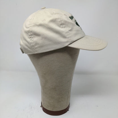 Midland Academy Cubs Strapback Hat Tan Adjustable Embroidered Logo