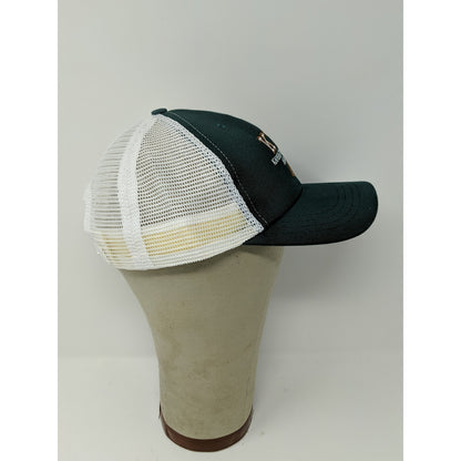Mens KTA Kansas Trapshooters Association Hat Meshback Snapback Green & White