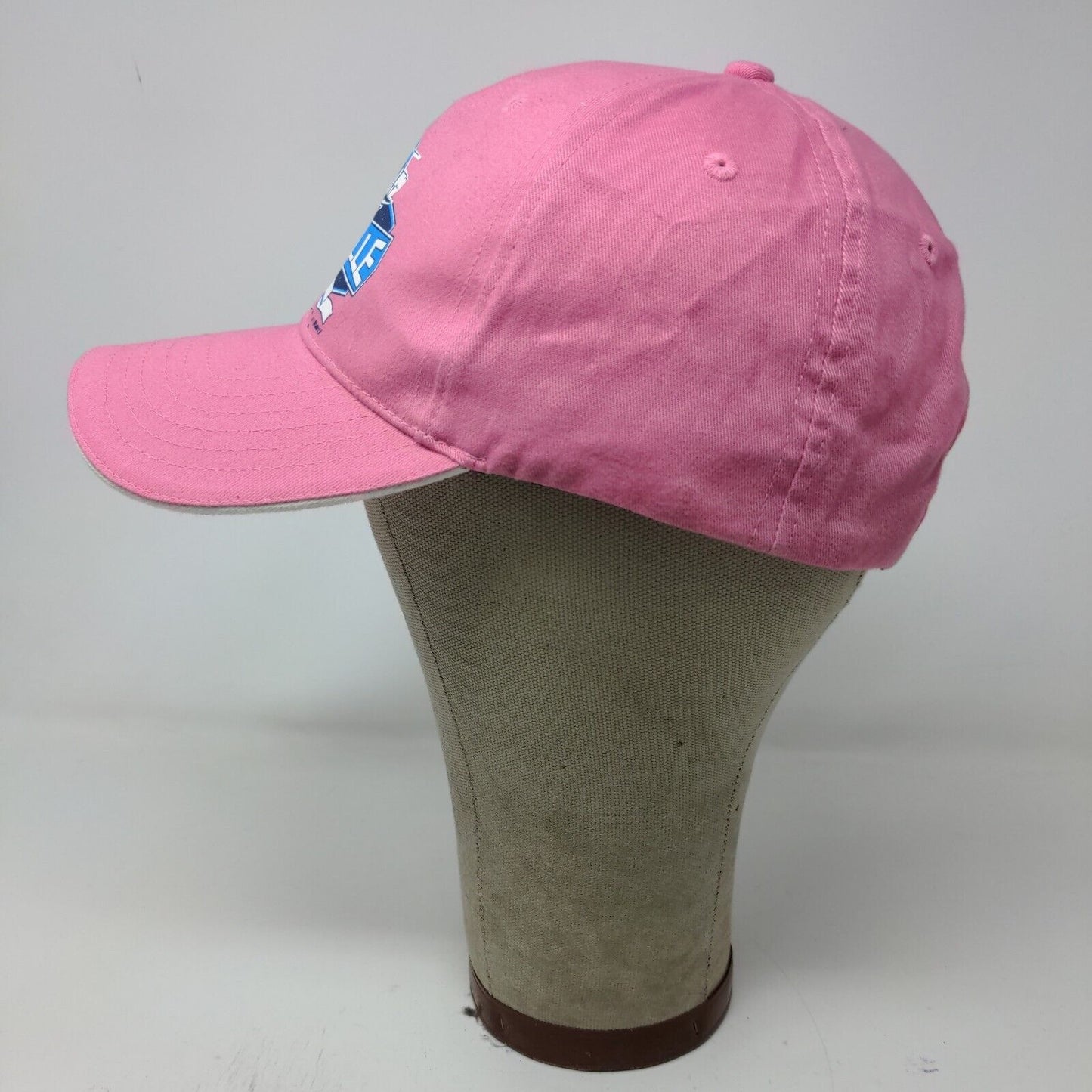 Nashville Tennessee Music City Slideback Hat Pink Adjustable Graphic Logo