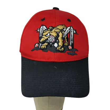 Batavia Muckdogs Boys Strapback Hat Red Size Youth Embroidered Logo Minor League