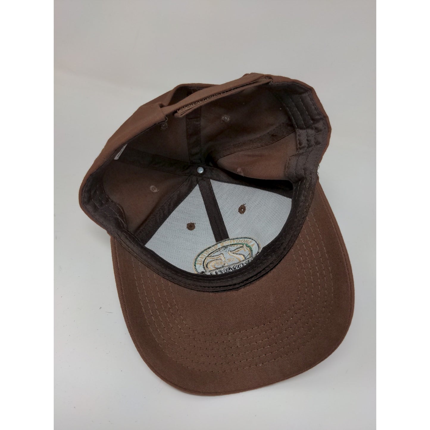 Brownells 75 Years Anniversary Strapback Hat Embroidered Logo Brown