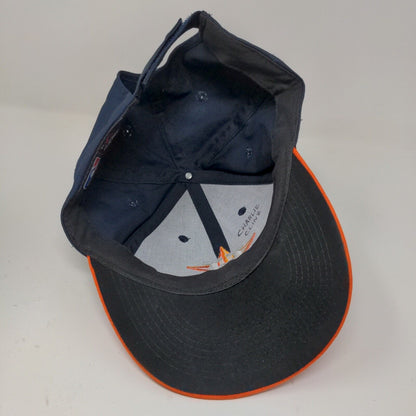 MLB Houston Astros Outdoor Cap Sports Orange Blue Strapback Hat Cap One Size