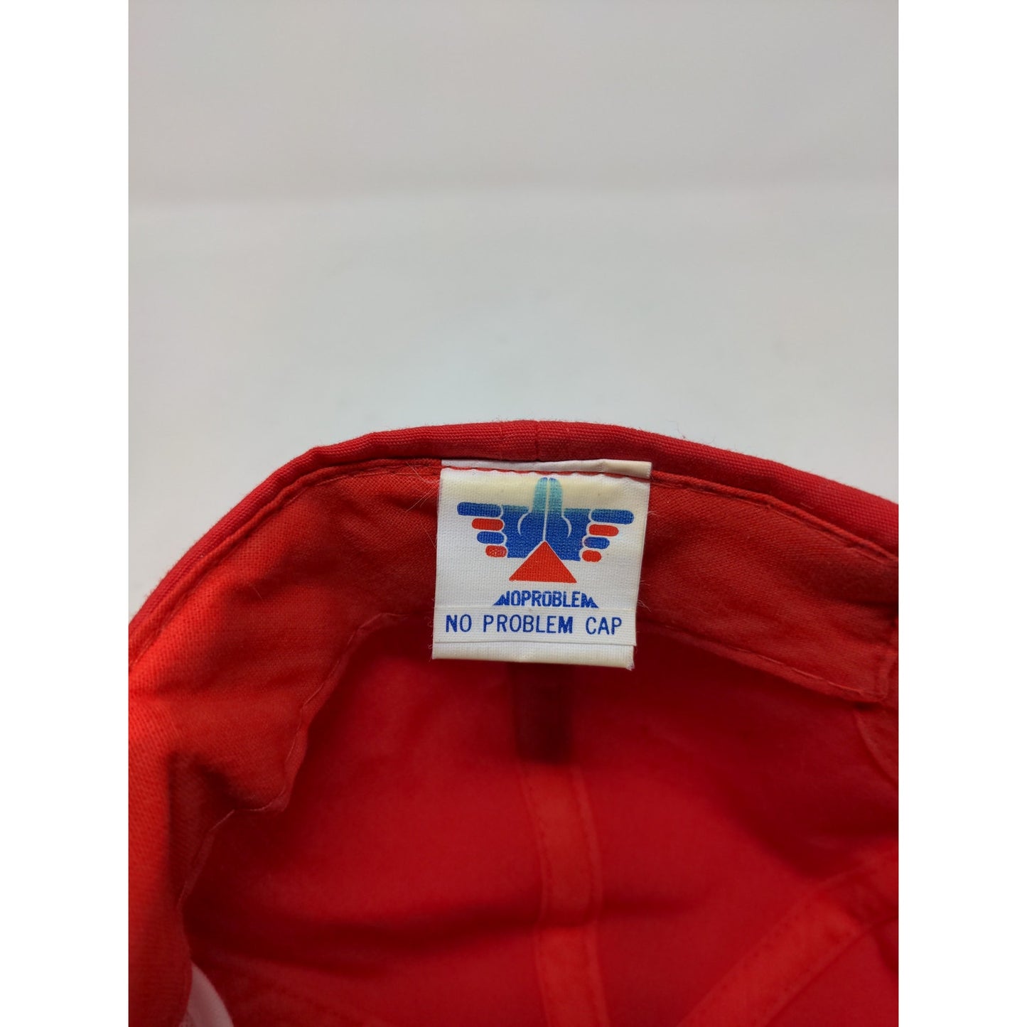 Newport Rhode Island Officers's Club No Problem Cap Slideback Hat Red