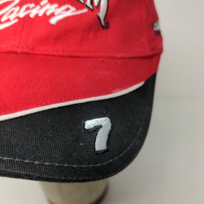 Drink Smart Mens Strapback Jim Beam Racing Hat Robby Gordon Motorsports Red OSFA
