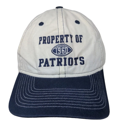 Reebok NFL Fan Apparel Men's Slideback Hat White OSFA New England Patriots 1960