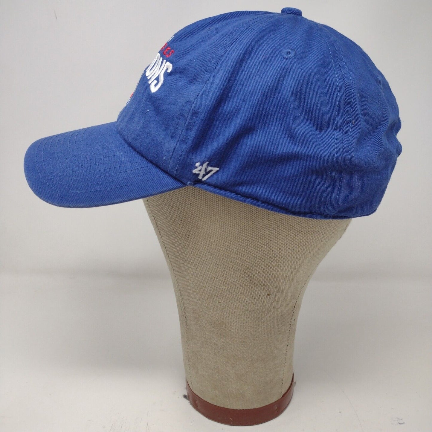 Forty Seven Brand Mens Chicago Cubs 2016 World Series Slideback Hat Blue OS