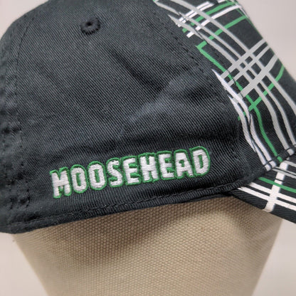 Karbon Men's Moosehead Snapback Hat Black One Size Cotton Embroidered Logo