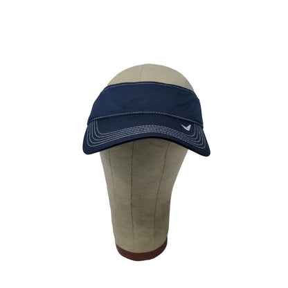 Nike Golf Sun Visor Strapback Blue OSFA White Embroidered Swoosh