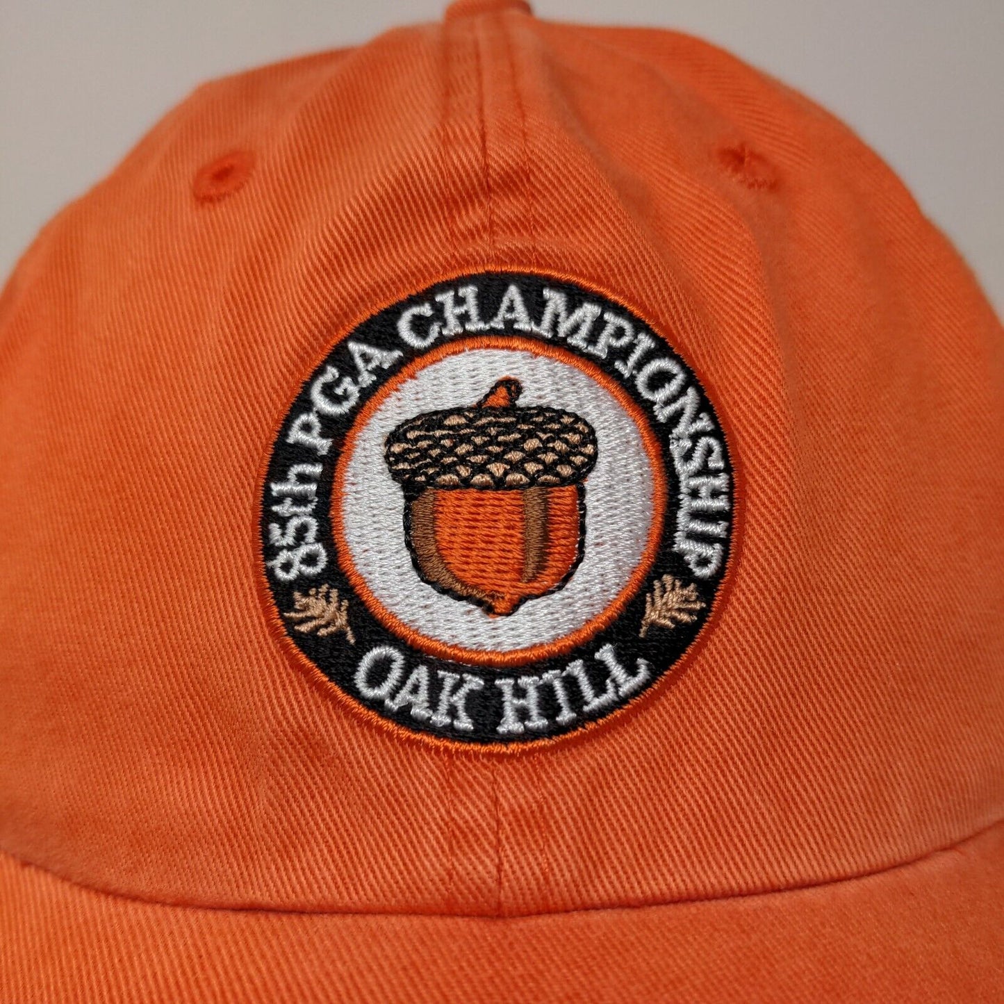 PGA of American Men's Slideback Hat Orange Adjustable 85th PGA Championships