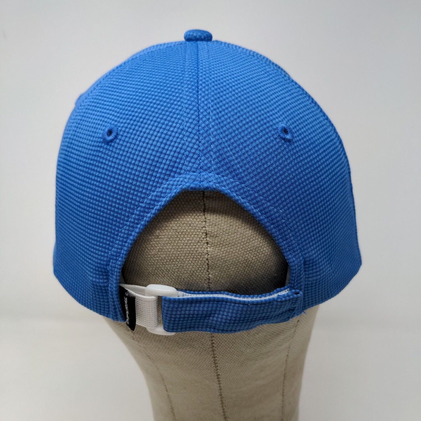TPC Deere Run Men's Strapback Hat Blue Size OS Embroidered Logo