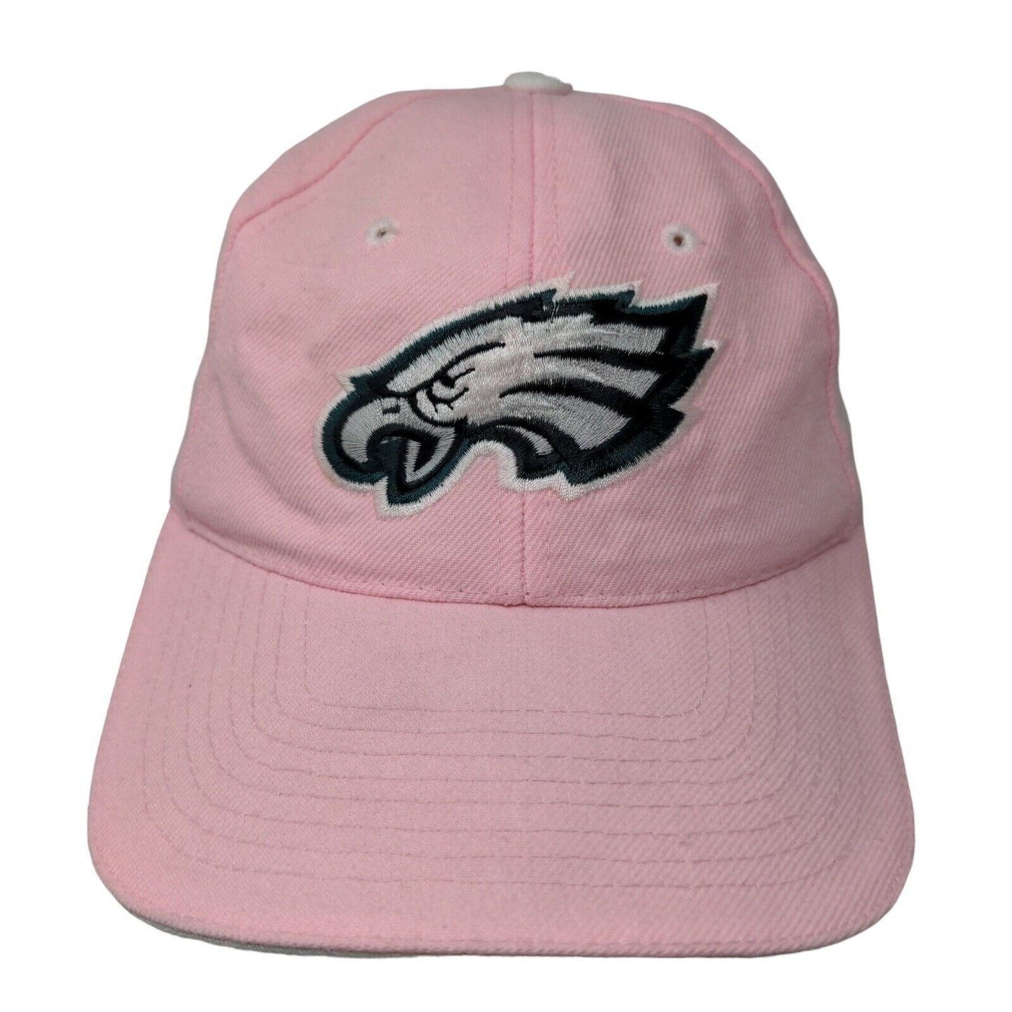 Unbranded Women's Strapback Hat Pink Adjustable Embroidered Eagle Logo