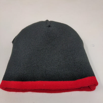 James Hardie Men's Knit Beanie Hat Cap Black Embroidered Logo