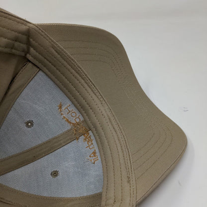 Lands' End Men's Strapback Hat Tan Size OS Hopscotch Air Embroidered Logo