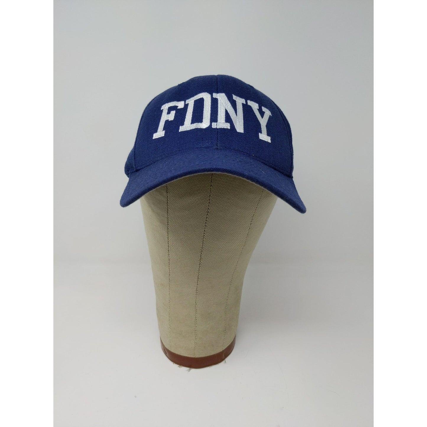 New York Fire Dept FDNY 9/11 Memorial Hat FlexFit Size S-M Blue Embroidered