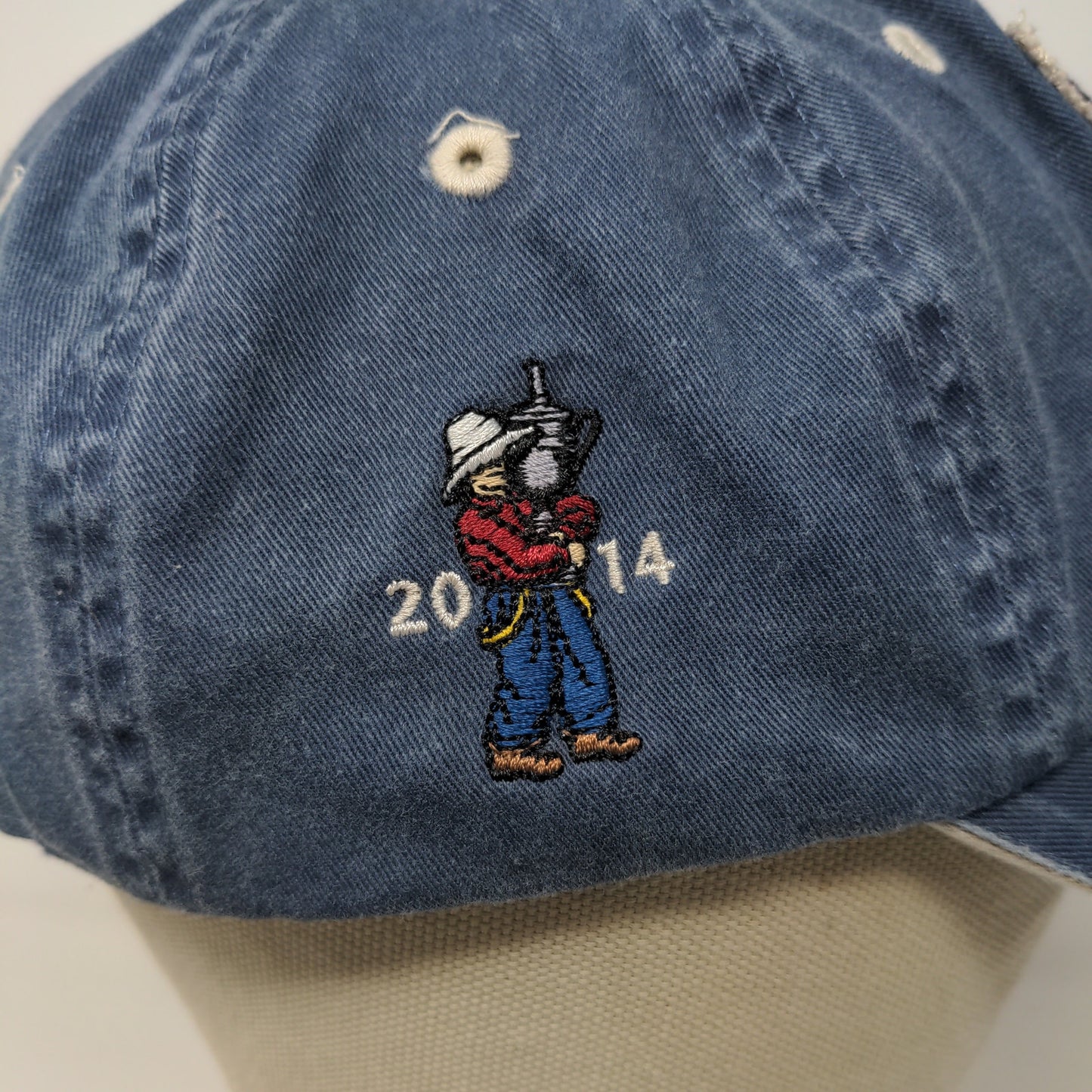 USGA 2014 U.S. Open Pinehurst Hat Blue Embroidered Logo Adjustable