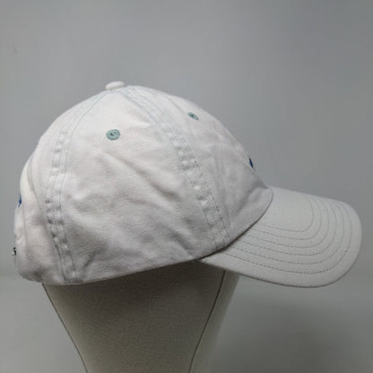 Southern Tide Slideback Hat Cream Adjustable 100% Cotton Embroidered Fish Logo