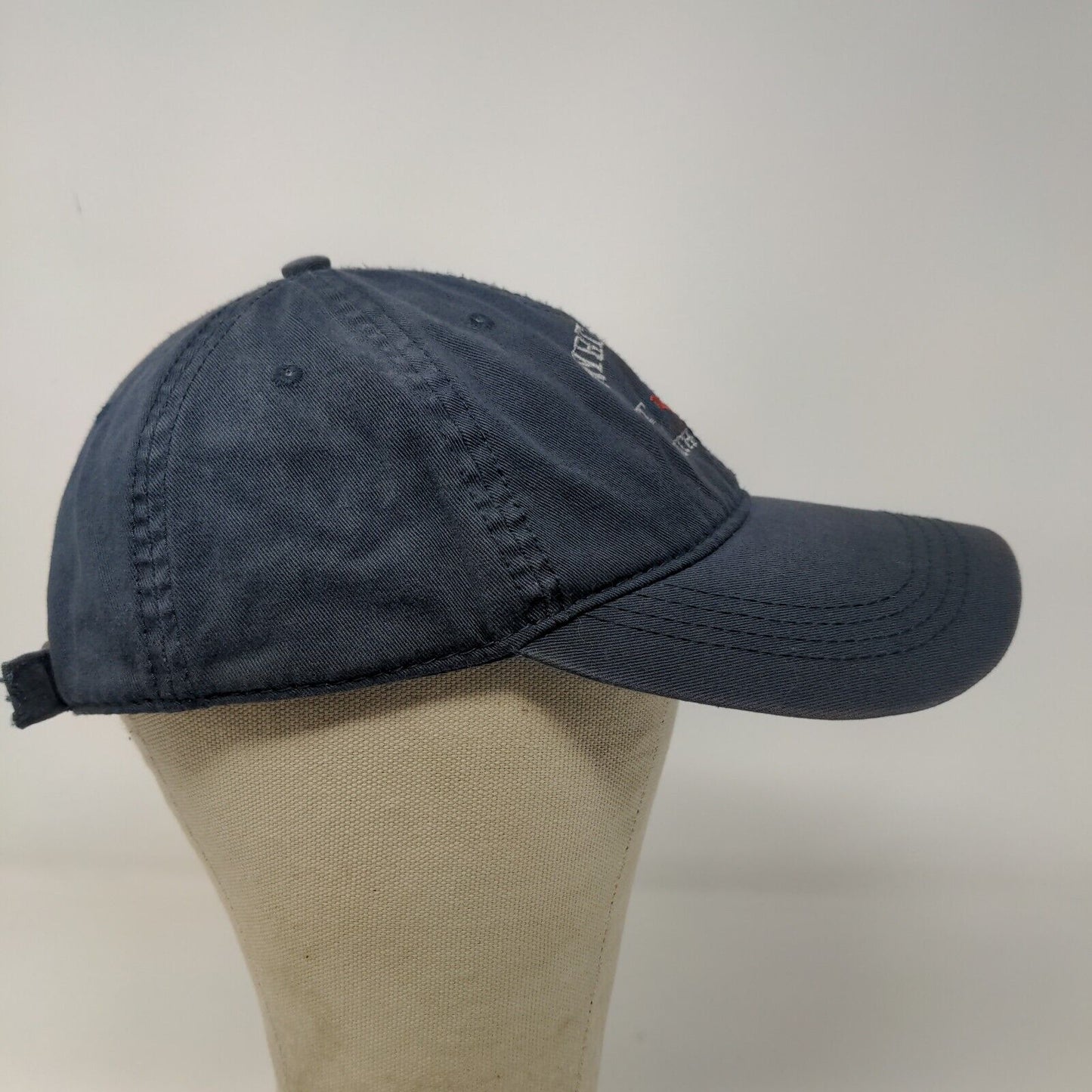 Prairie Mountain Men's Slideback Hat Blue Myrtle Beach South Carolina Logo