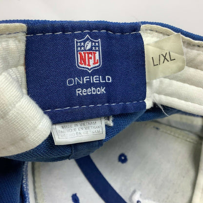 Reebok Onfield Indianapolis Colts Hat NFL Fitted Size L/XL Blue White