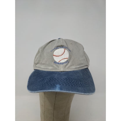 Indiana Team Legion Marriot Slideback Hat Port Authority Adjustable Gray Blue