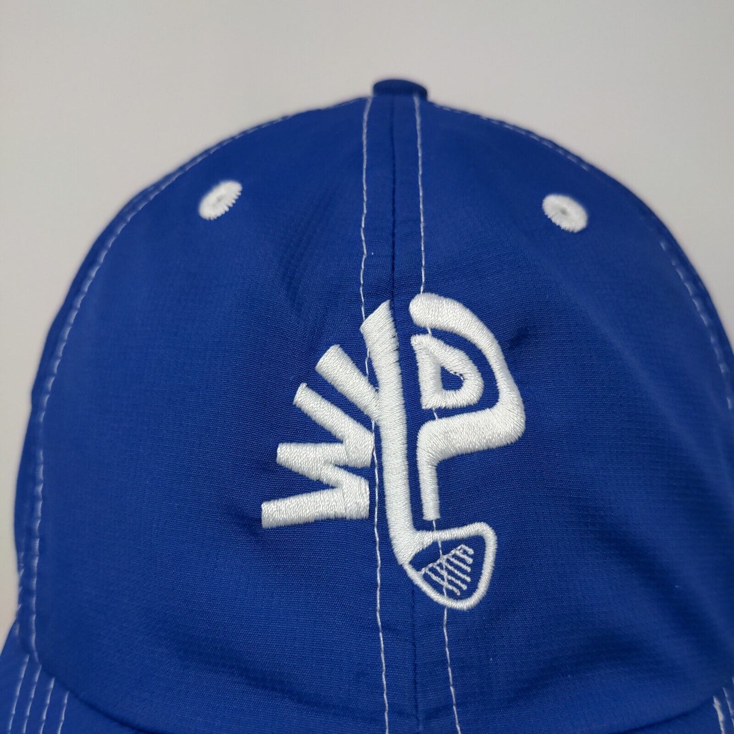 Imperial Men's Strapback Hat Blue Size OSFA Embroidered Golf Club Logo