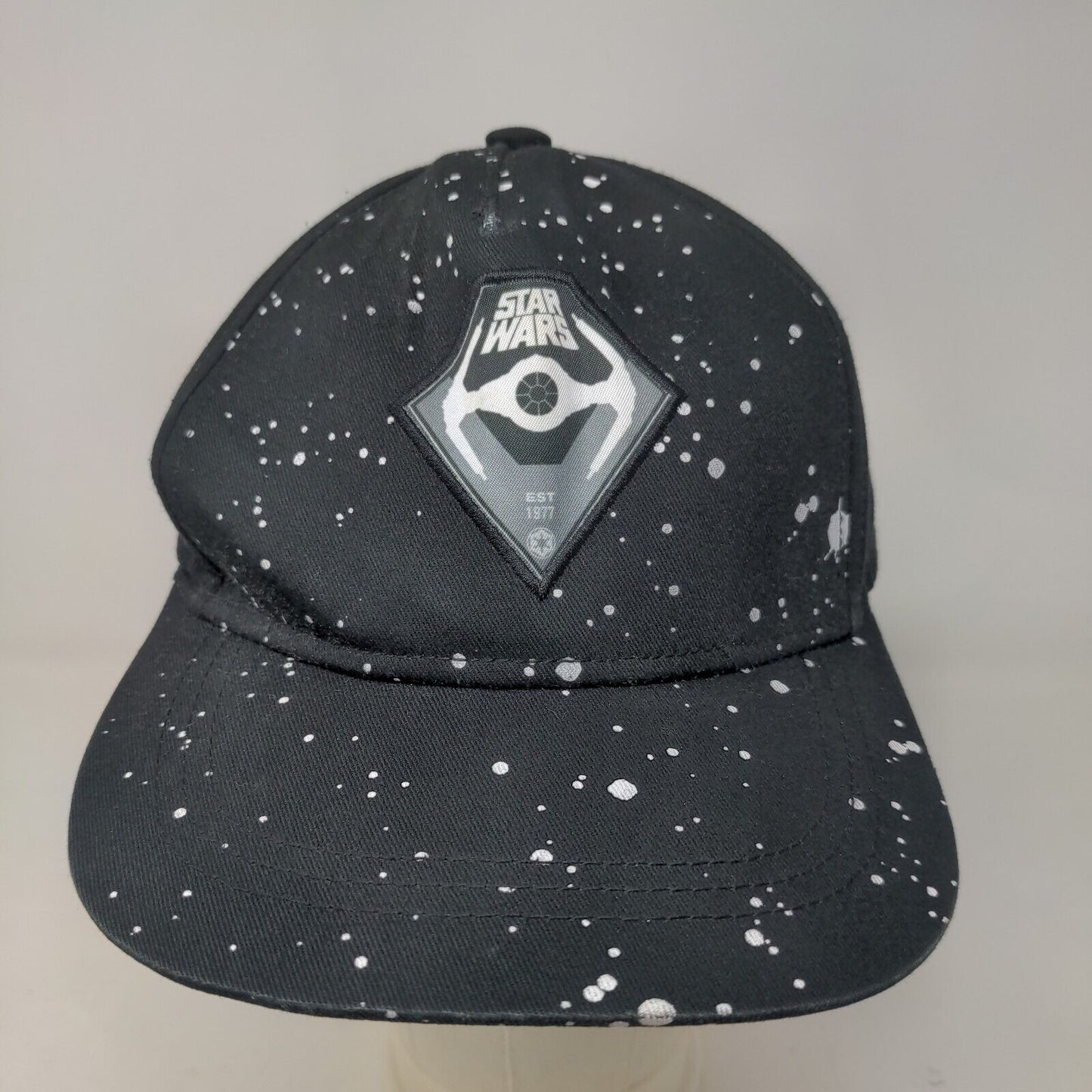 Star Wars Boy's Snapback Hat Black Size L/XL 8+ Years Tie Fighter Logo