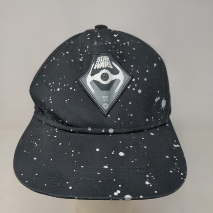 Star Wars Boy's Snapback Hat Black Size L/XL 8+ Years Tie Fighter Logo
