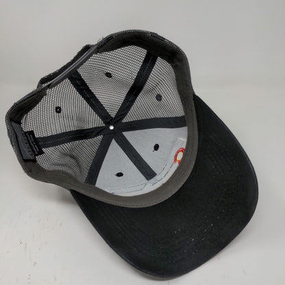 Uluru Colorado Snapback Mesh Back Hat Black OSFM Embroidered Logo