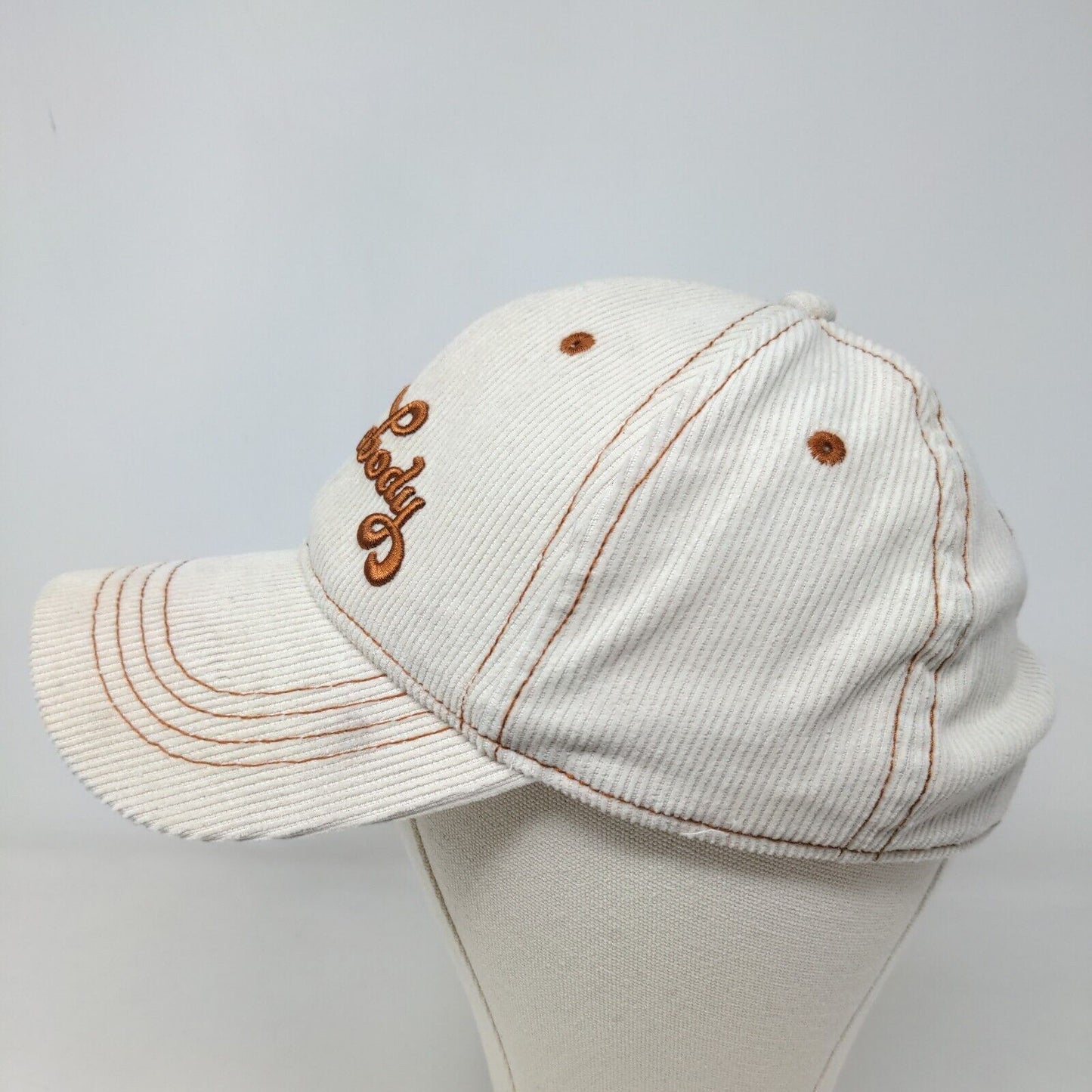 Unbranded Men's Slideback Hat Beige Size OSFM Embroidered Homebody Logo