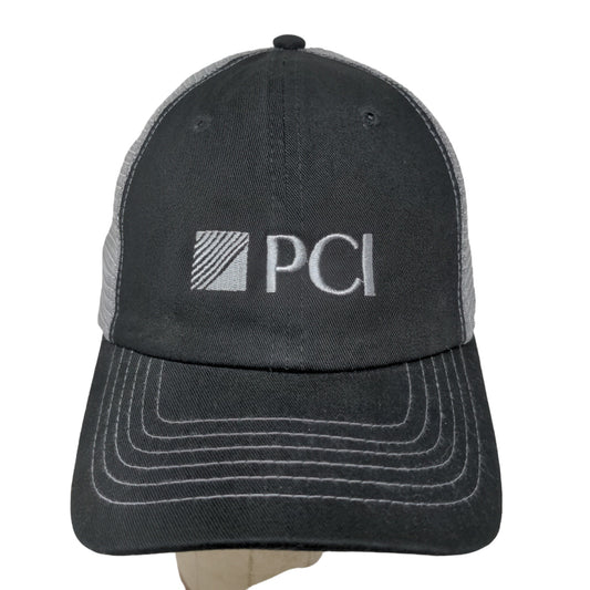 Sportsman Men's Slideback Mesh Back Hat Adjustable Embroidered PCI Logo