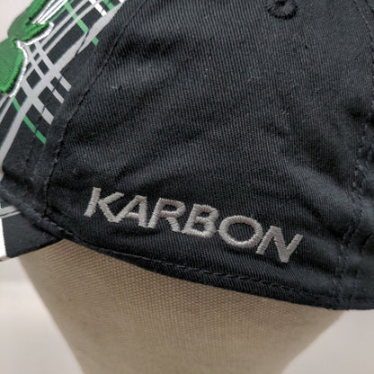 Karbon Men's Moosehead Snapback Hat Black One Size Embroidered Logo Cotton