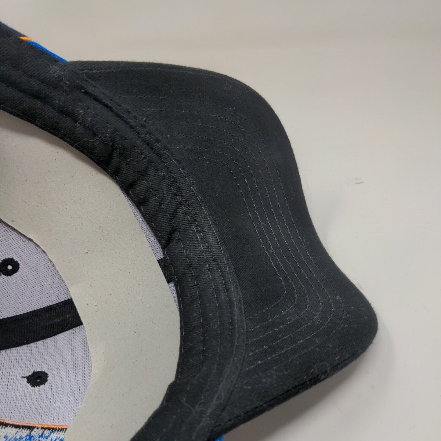 Con-Way Freight Racing Strapback Hat Blue OSFM Embroidered Flames #6