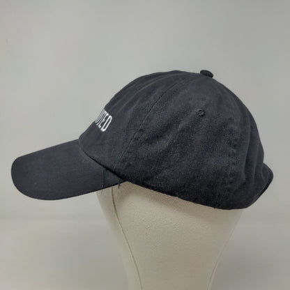 United Way Men's Slideback Hat Black Size OSFM Embroidered Live United Logo