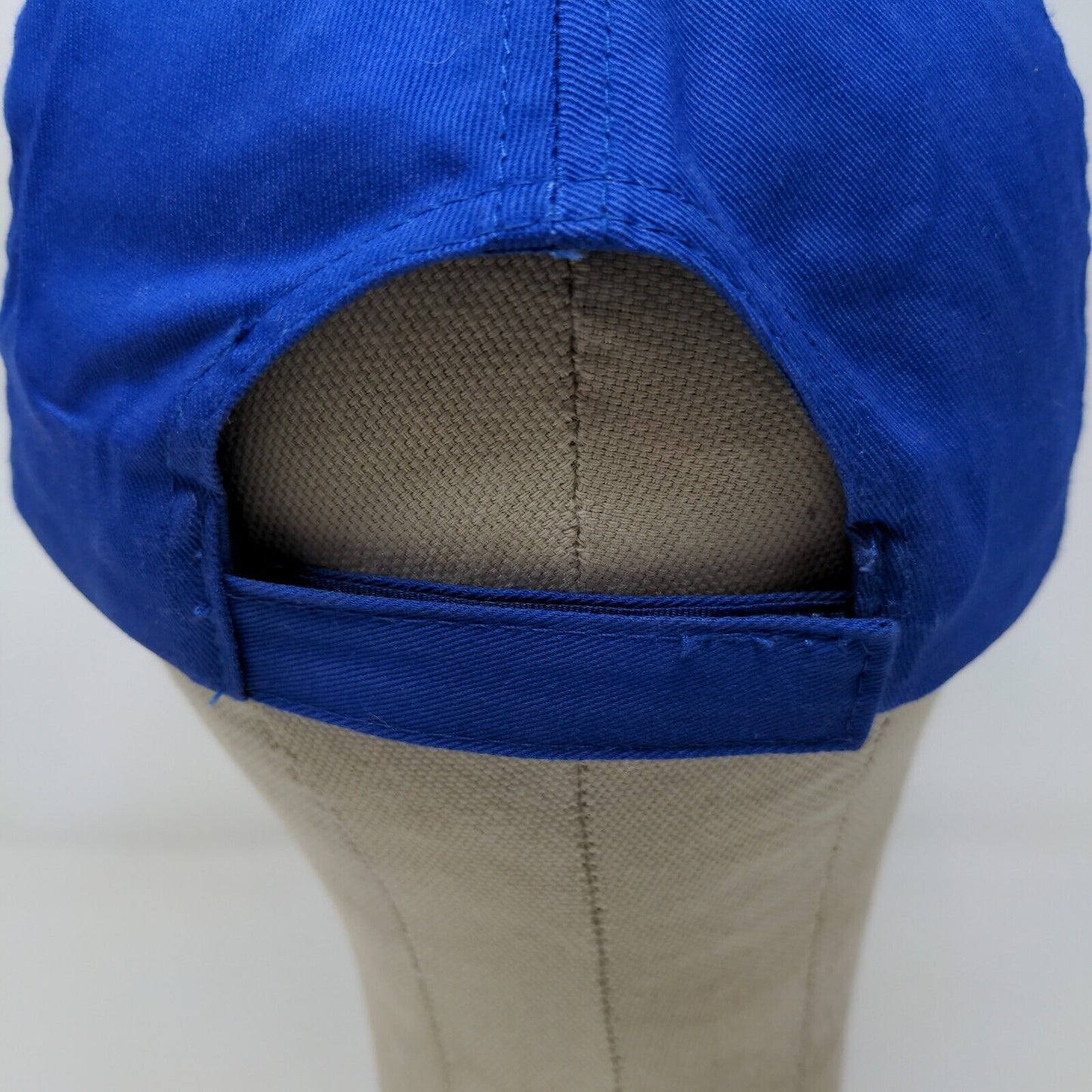 Bud Light Mens Strapback Hat Blue Adjustable Embroidered Logo 100% Cotton