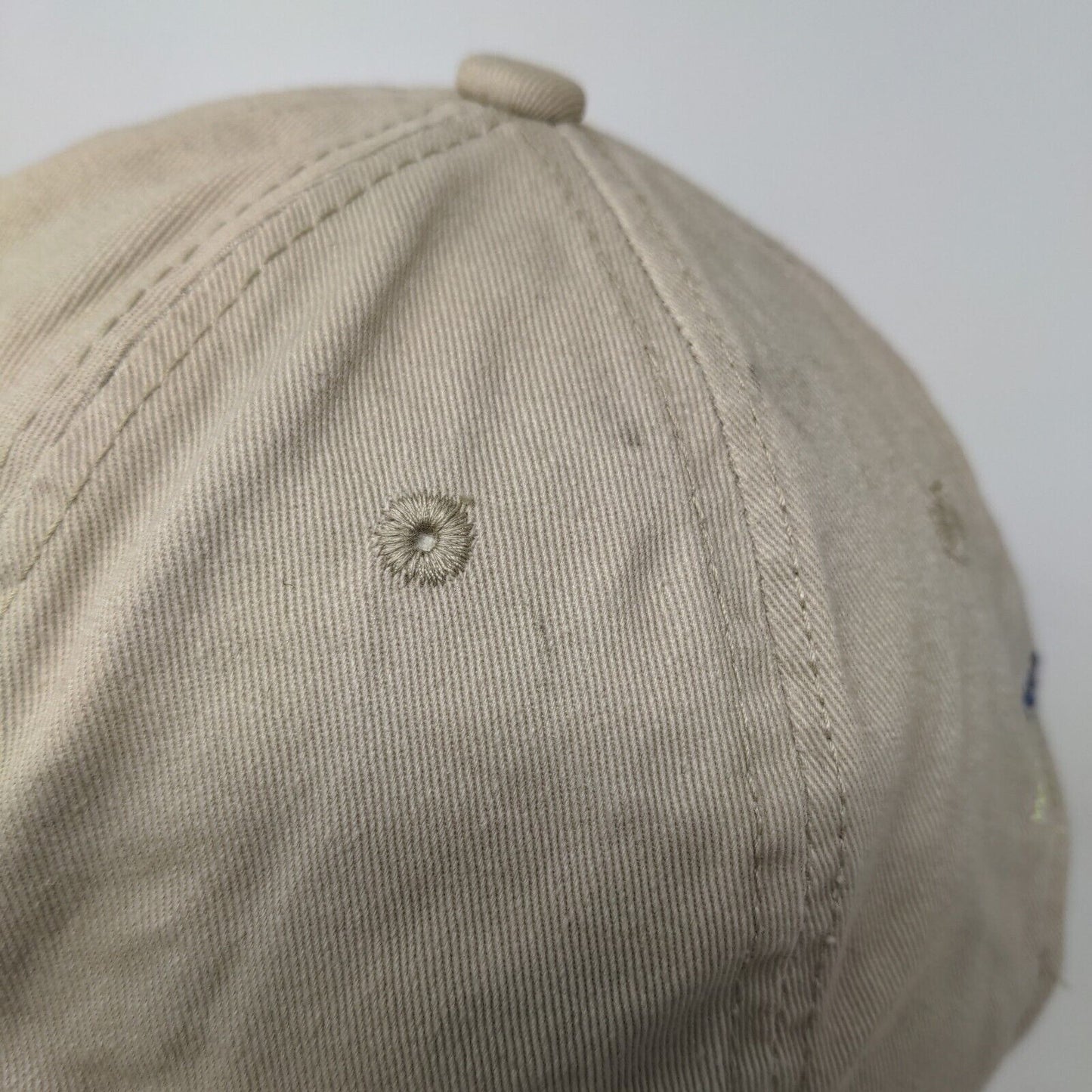 Appalachian Trail Men's Slideback Hat Tan Size OSFM Embroidered Logo Cotton