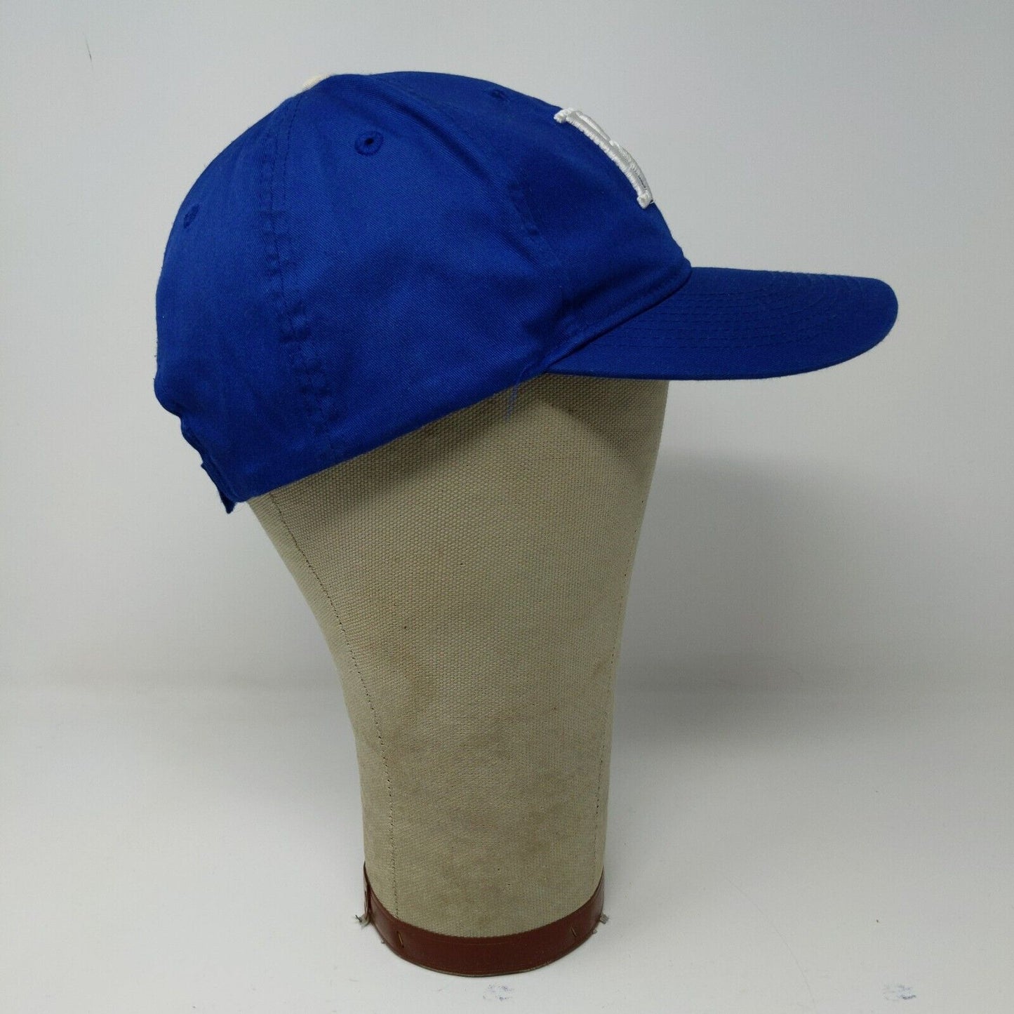 MLB Kansas City Royals OC Sports Blue Adjustable Strapback Cap Hat OSFM Logo