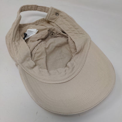 Old Navy Men's Slideback Hat Tan Size OS Embroidered Logo 2009