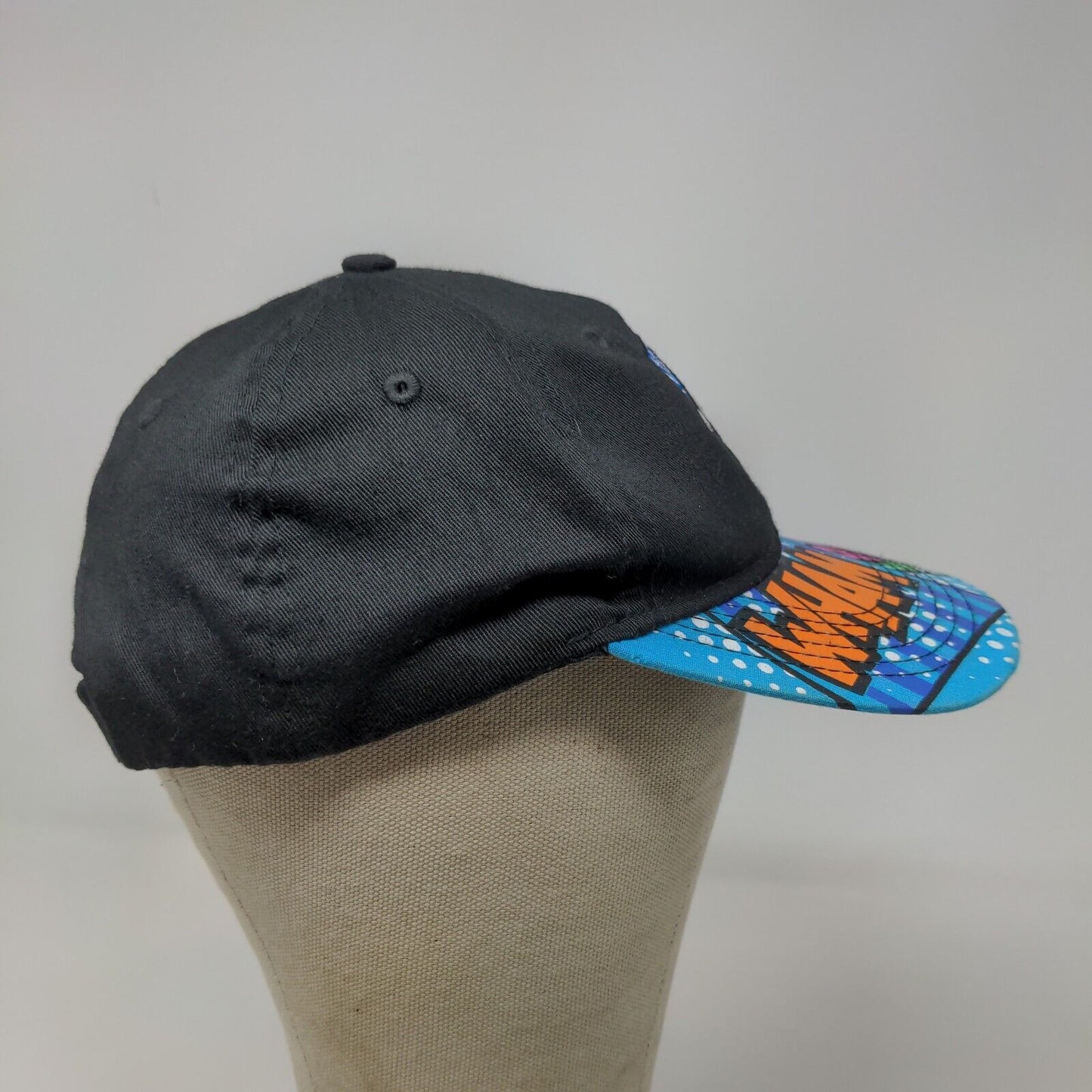 Sacred Crown Men's Snapback Hat Black OSFA Embroidered Bomb Logo Wham Boom