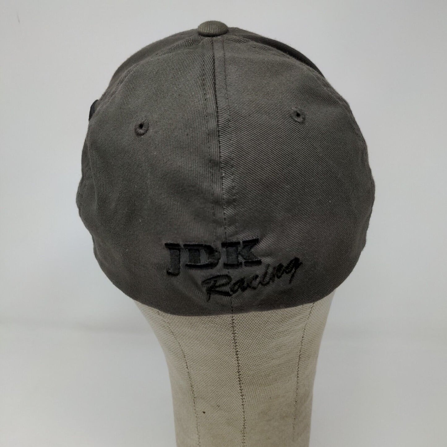 Yupoong Men's FlexFit JDK Fitted Hat Gray Size L/XL Embroidered Logo