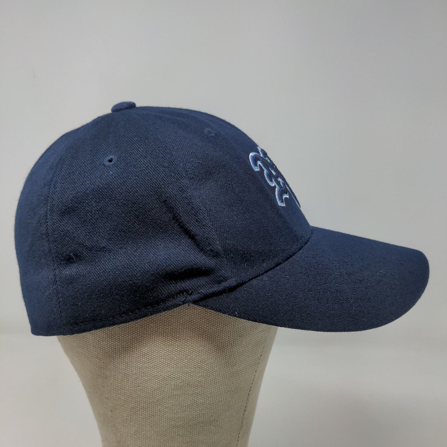 Top of the World Men's Hat Cap Blue One Fit Embroidered Logo NC